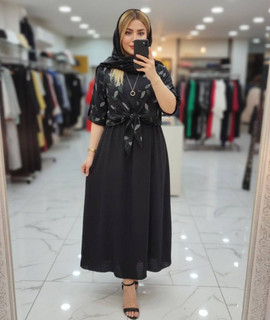 ست شومیز گره ای و سارافون زنانه شایلی/شانتون درجه یک